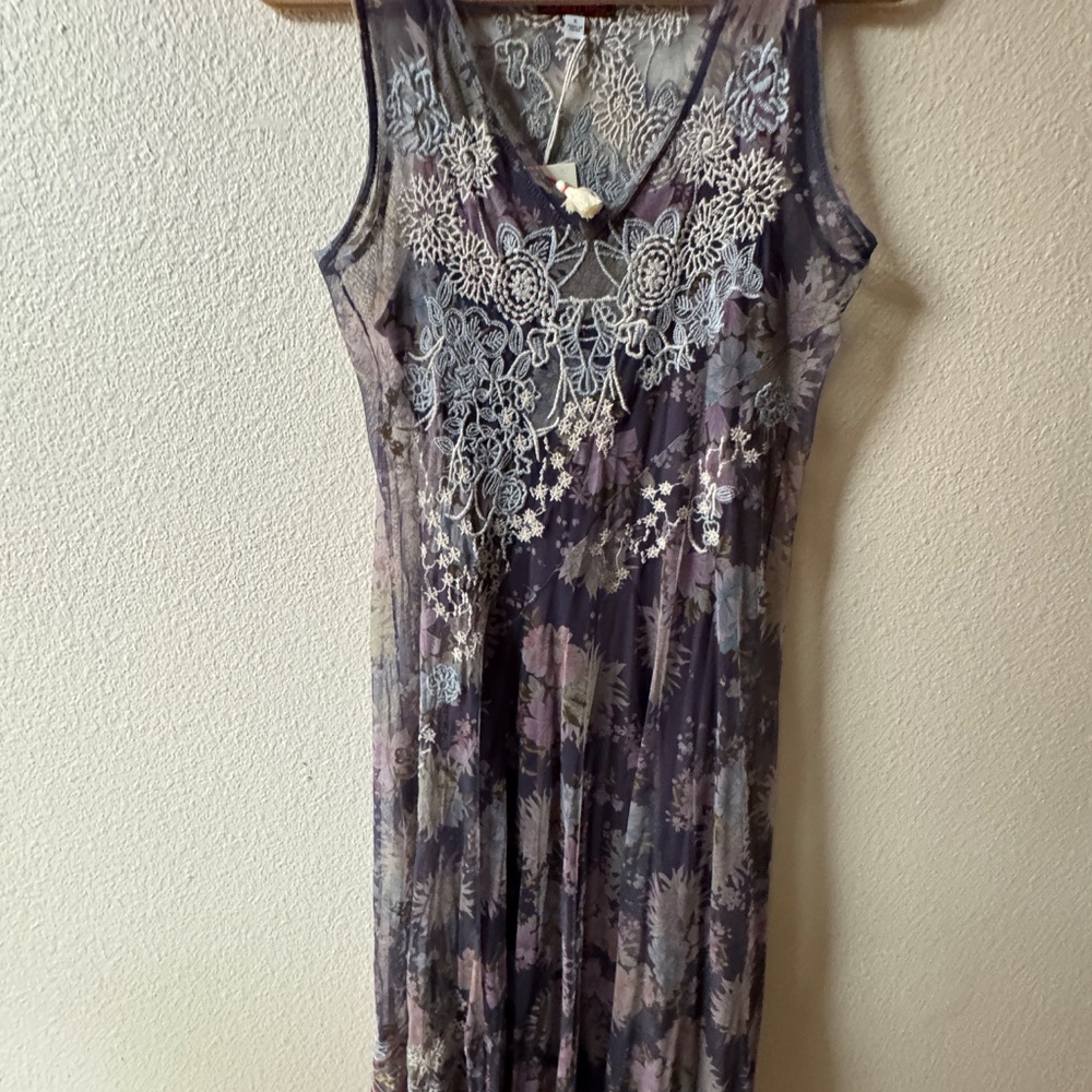 Gorgeous Johnny Was Yawa Mesh Dress - Picture 3 of 8